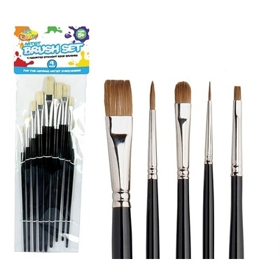9pce Artist Paint Brush Set