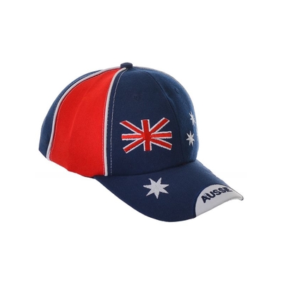 Aussie Flag Cap Red Blue