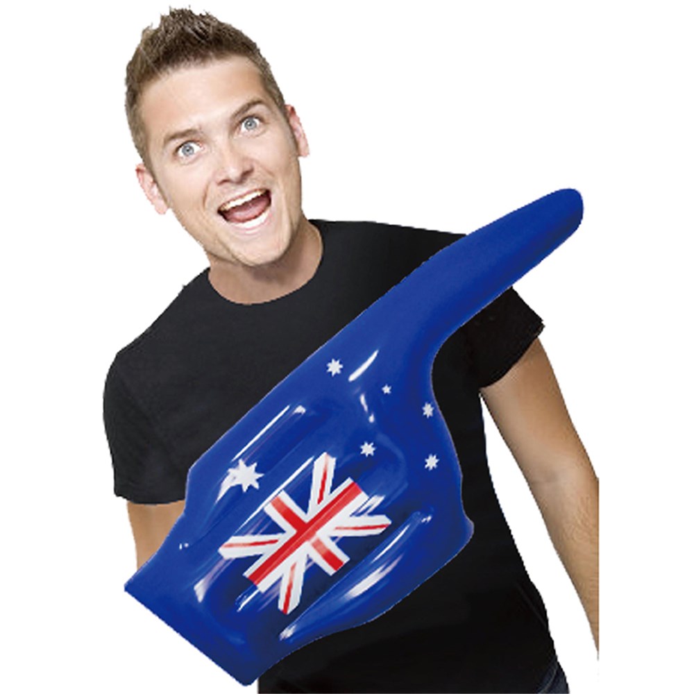 Aussie Flag Inflatable Hand