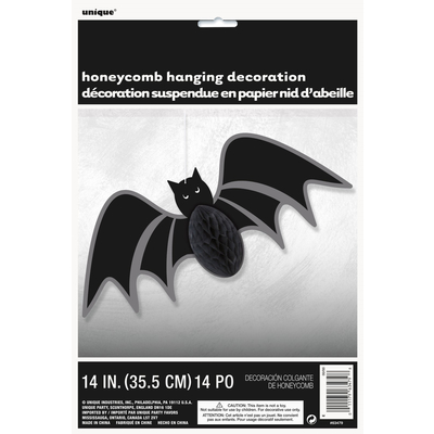 Bat Honeycomb Hanging Decoration 1