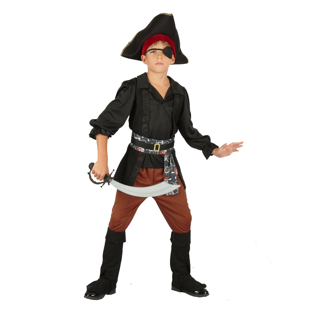 Boy Angry Pirate Costume