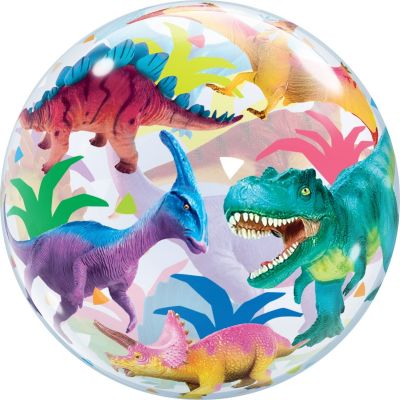 Colourful Dinosarus Bubble Balloon
