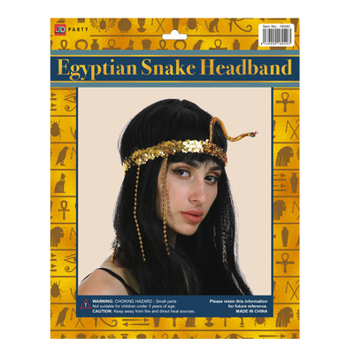 Egyptian Snake Headband