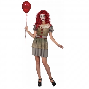 Evil Girl Clown Costume