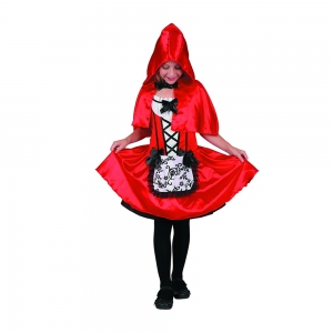 Girl Pretty Red Riding Hood Costume