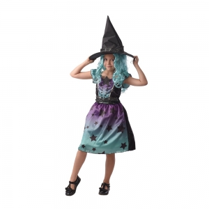 Girl Starry Witch Costume