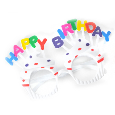 Happy Birthday Cupcake Party Glasses