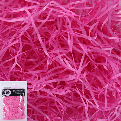 Hot Pink Shredded Paper 40g