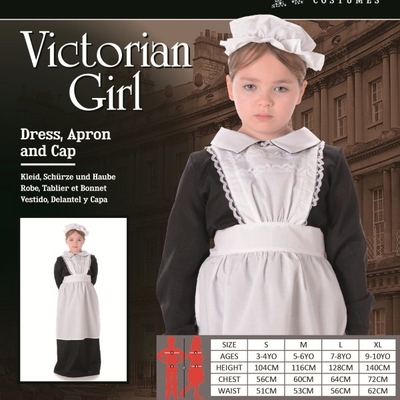Kids Victorian Girl Costume
