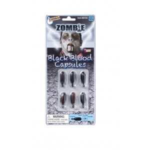 Liquid Zombie Black Blood Capsules