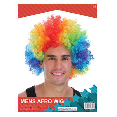 Mens Afro Wig