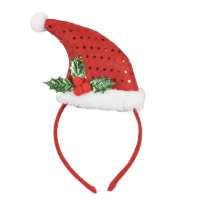 Mini Santa Hat Headband