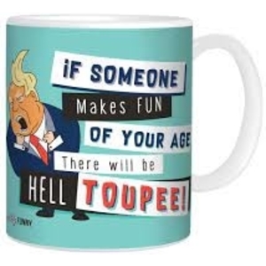 Novelty Mug Hell Toupee