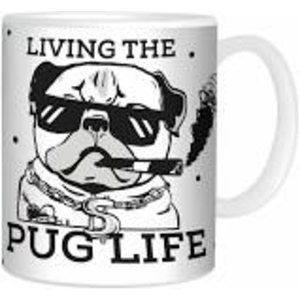 Novelty Mug Living The Pug Life