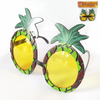 Pineapple Hula Party Glasses