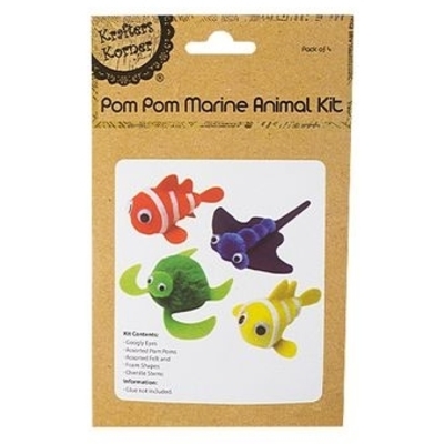 Pom Pom Marine Animal Kit