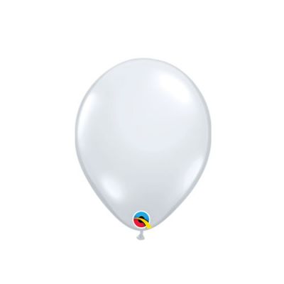 Qualatex 12cm Jewel Diamond Clear Latex Balloon