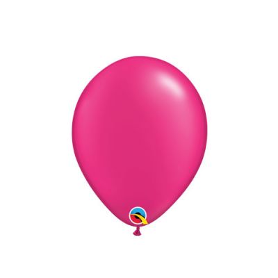 Qualatex 12cm Pearl Magenta Latex Balloon