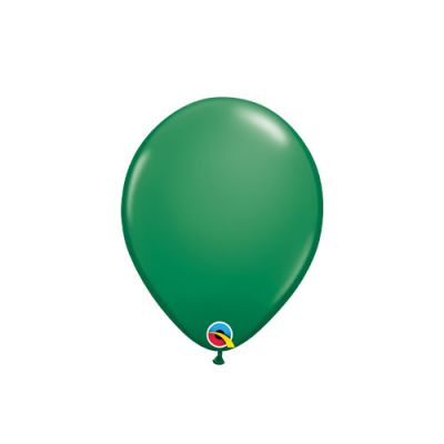 Qualatex 12cm Standard Green Latex Balloon
