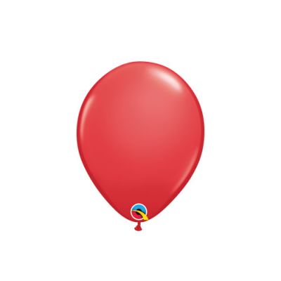 Qualatex 12cm Standard Red Latex Balloon