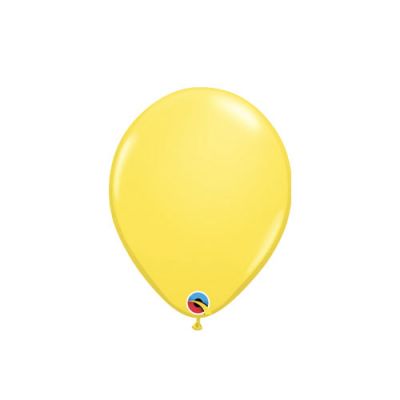 Qualatex 12cm Standard Yellow Latex Balloon