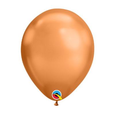 Qualatex 30cm Chrome Copper Latex Balloon