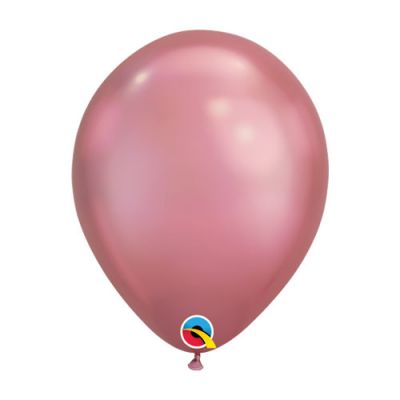 Qualatex 30cm Chrome Mauve Latex Balloon