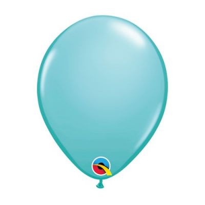 Qualatex 30cm Fashion Caribbean Blue Latex Balloon