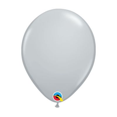 Qualatex 30cm Fashion Grey Latex Balloon