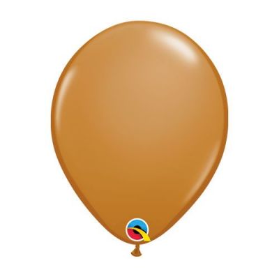 Qualatex 30cm Fashion Mocha Brown Latex Balloon