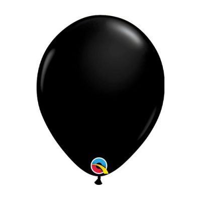 Qualatex 30cm Fashion Onyx Black Latex Balloon