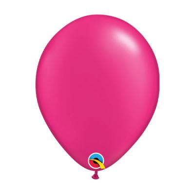 Qualatex 30cm Pearl Magenta Latex Balloon