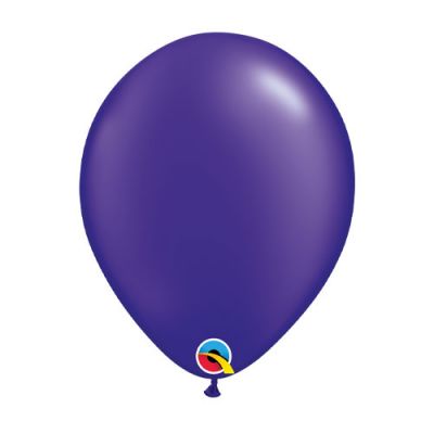 Qualatex 30cm Pearl Quartz Purple Latex Balloon