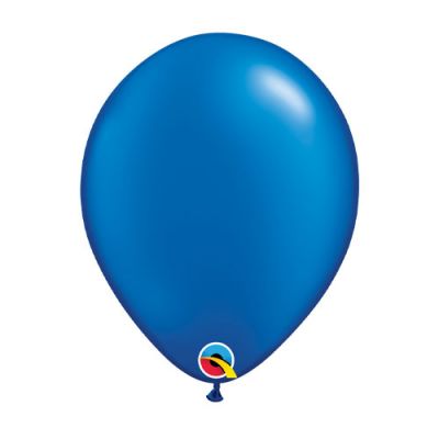 Qualatex 30cm Pearl Sapphire Blue Latex Balloon