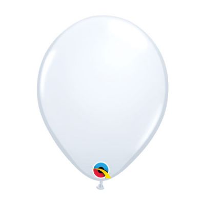 Qualatex 30cm Standard White Latex Balloon