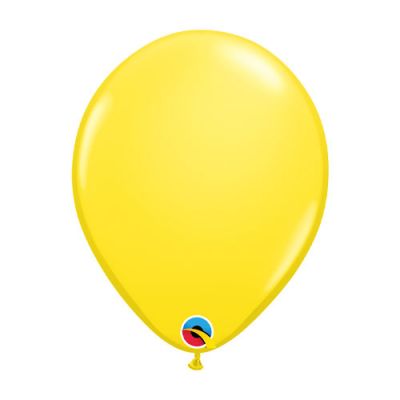 Qualatex 30cm Standard Yellow Latex Balloon