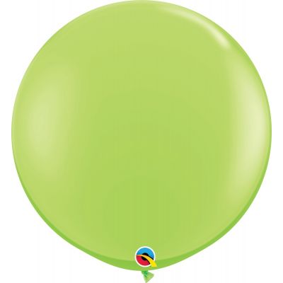 Qualatex 90cm Fashion Lime Green Latex Balloon