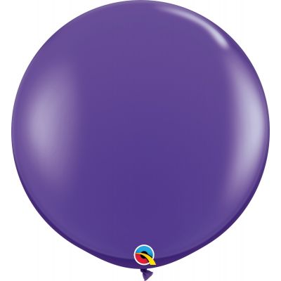 Qualatex 90cm Fashion Purple Violet Latex Balloon