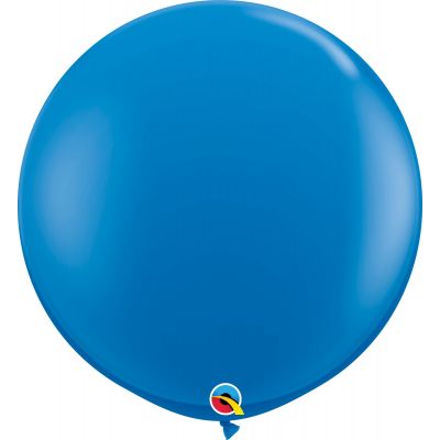 Qualatex 90cm Standard Dark Blue Latex Balloon