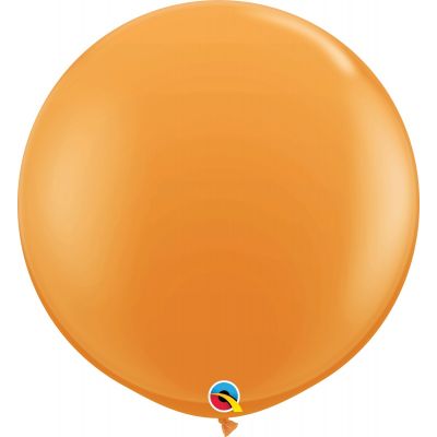 Qualatex 90cm Standard Orange Latex Balloon