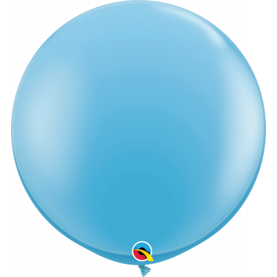 Qualatex 90cm Standard Pale Blue Latex Balloon