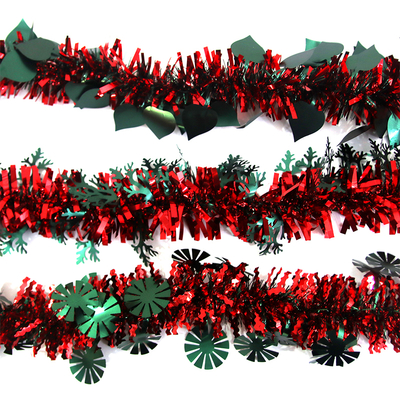 Red Green Tinsel 2m