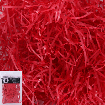 Red Shredded Paper 40g