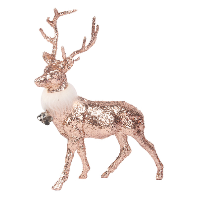 Rose Gold Reindeer 19 x 25.5cm