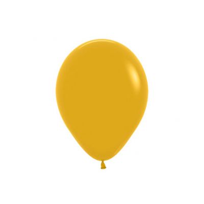 Sempertex 12cm Fashion Mustard Latex Balloon