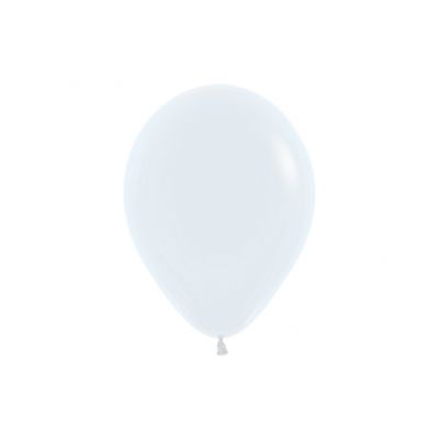 Sempertex 12cm Fashion White Latex Balloon