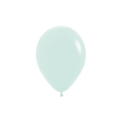 Sempertex 12cm Pastel Matte Green Latex Balloon