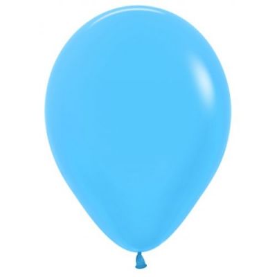 Sempertex 30cm Neon Blue Latex Balloon