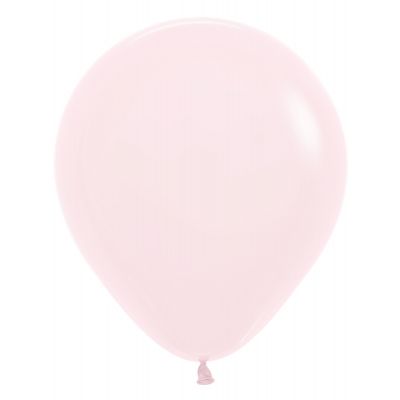 Sempertex 45cm Pastel Matte Pink Latex Balloon