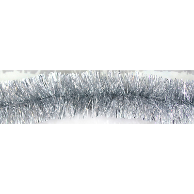 Silver Tinsel 2m 2